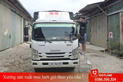 MUI LƯỚT GIÓ XE TẢI ISUZU NQR550