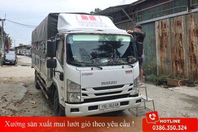 MUI LƯỚT GIÓ XE TẢI ISUZU NQR550