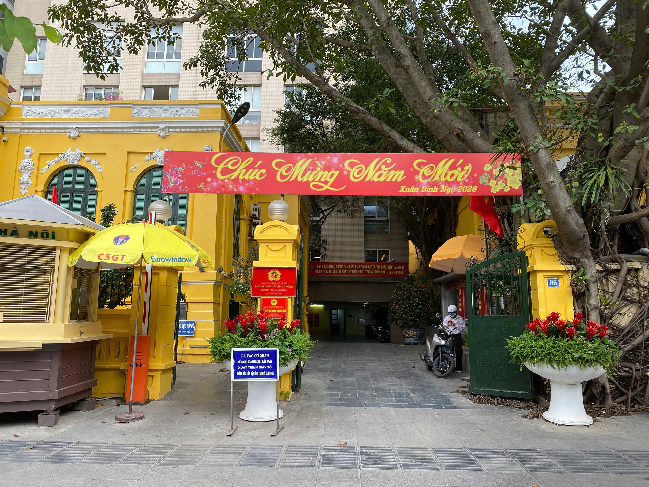 Phòng CSGT Hà Nội - Số 86 Lý Thường Kiệt, phường Cửa Nam, TP Hà Nội