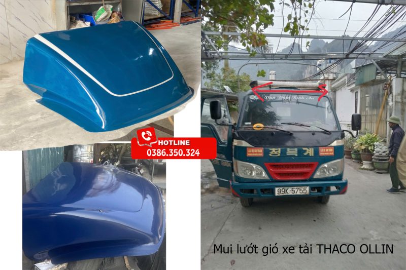 Mui gió xe tải Thaco Ollin